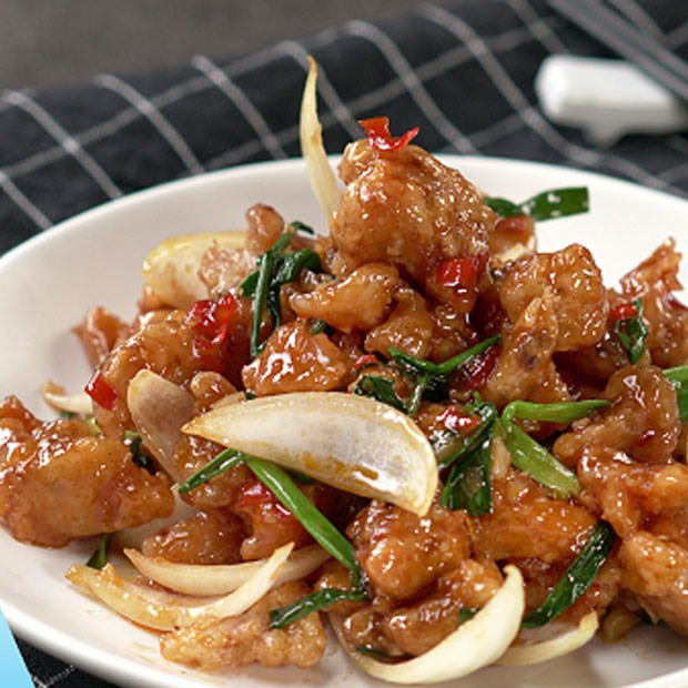 Sụn gà sốt bơ tỏi